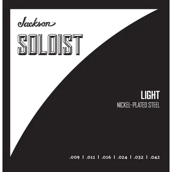 Příslušenství pro strunný nástroj Jackson Soloist Strings Light 9-42 + prodloužená záruka 3 roky