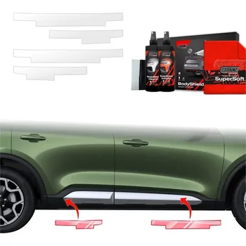 Lišta karosérie GRIZZ Protector Ochranné fólie na prahy Ford Kuga III Facelift Titanium (od roku 2024>) , 4 ks