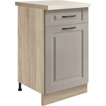 SMART s | dolní skříňka SC-3D | 45 cm | VÝBĚR KORPUSU a KOVÁNÍ | UNI dvířka | šedá mat