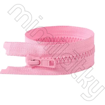 Zip Zip kostěný dělitelný VISLON® růžová sv. 50 cm YKK