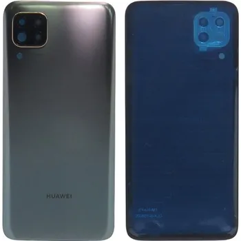 Pouzdro na mobilní telefon Huawei P40 Lite - Kryt zadní + kryt fotoaparátu, barva stříbrná