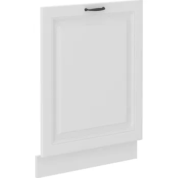 Kuchyňská skříňka STILO ab | dvířka na vestavnou myčku ZM 71,3x59,6 | bílá mat