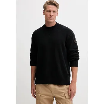 Pánský svetr Svetr Napapijri D-Rignano pánský, černá barva, NP0A4INQ9411 99X, vel. L