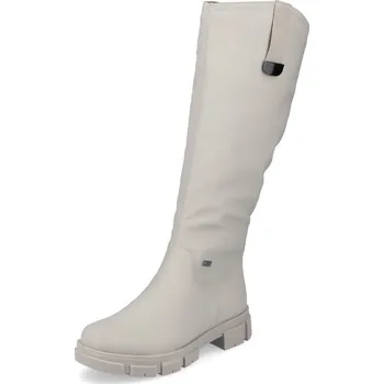 Dámské kozačky DÁMSKÉ KOZAČKY RIEKER Y7190-60 BÉŽOVÁ Barva: BÉŽOVÁ, Velikost: 38