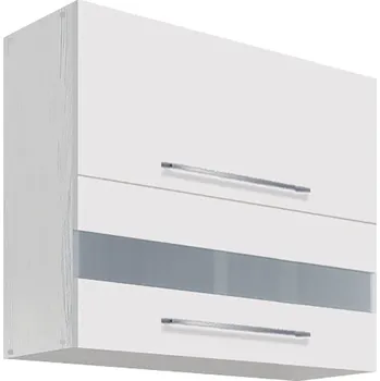 CREATIVA se | horní skříňka výklopná CRE-41G | 80 cm | VÝBĚR KORPUSU a KOVÁNÍ | bílá lesk