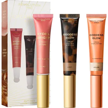Tvářenka Dárková sada Cream Face Wand Trio Light Revolution PRO