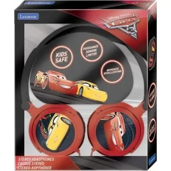Sluchátka Sluchátka přes uši Lexibook Disney Auta Zygzak McQueen