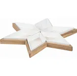 Decor By Glassor Sada misek ve tvaru vánoční hvězdy