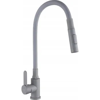 Vodovodní baterie Stojánková kuchyňská baterie Invena Dalis šedá