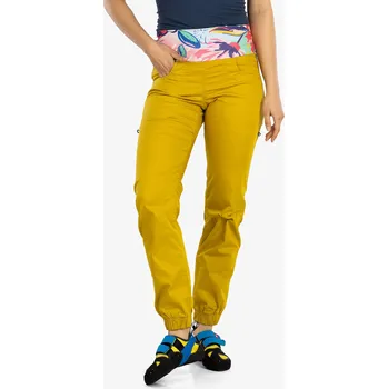 Dámské kalhoty Dámské lezecké kalhoty Ocun Sansa Pants - yellow antique S