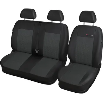 Moto bunda Potah na přední sedadla Auto-dekor čalounická látka, velur, žakár šedý univerzální