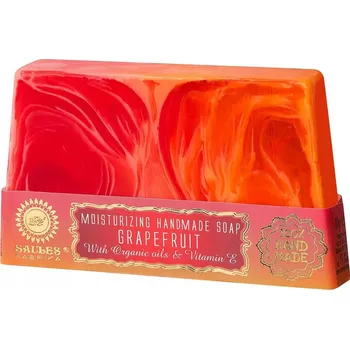 Mýdlo Glycerinové mýdlo extra jemné GREPFRUIT 80g ruční výroba