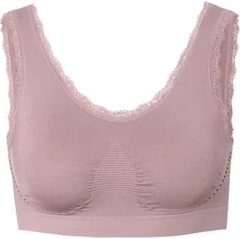 Podprsenka 658657 - Tchibo - Bezešvá podprsenka - pro ženy - vel. S 36/38 - barva: růžová