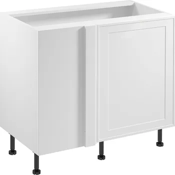 Kuchyňská linka SORENTO bb | dolní skříňka D100N rohová | 120x60cm | UNI provedení | bílá