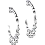 Morellato Půlkruhové náušnice s krystaly Cerchi SAKM42 + 2 měsíce na vrácení zboží