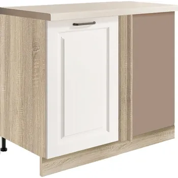 Komoda SMART b | dolní skříňka SM-24D rohová | 110x60 cm | VÝBĚR KORPUSU | bílá mat