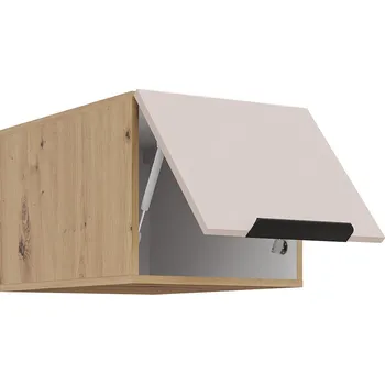 Kuchyňská skříňka SOLEA k | horní kuchyňská skříňka 40 NAGU-36 1F výklopná | 40 cm | HLUBOKÁ | artisan/kašmír | VÝBĚR ÚCHYTŮ