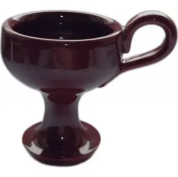 Vonná tyčinka Keramická kadidelnice s ouškem (Červená)