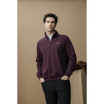 Pánská móda Alessandro Albanese Mikina Gabriel Quarter AA, pánská, primatova L