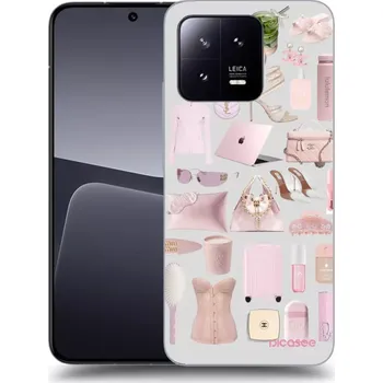 Pouzdro na mobilní telefon Picasee silikonový průhledný obal pro Xiaomi 13 - Glam Babe
