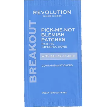 Léčba akné Čisticí pleťové náplasti Pick-Me-Not Blemish Patches (Contains Stickers) Revolution Skincare - 60 ks