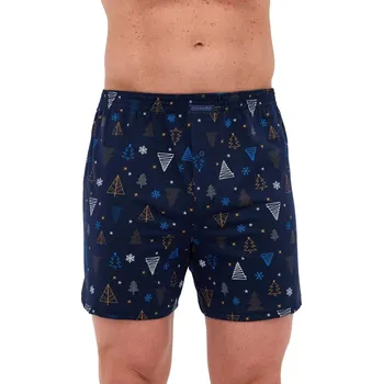 Pánské spodní prádlo Pánské trenýrky 016/23 Night3 - CORNETTE tmavě modrá L