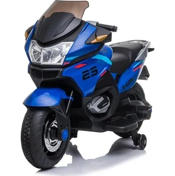 Dětské elektrovozidlo Mamido Dětská elektrická motorka XMX609 modrá | EVA kola | 12V7Ah