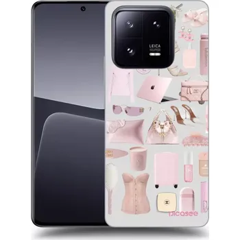 Pouzdro na mobilní telefon Picasee silikonový průhledný obal pro Xiaomi 14 Pro - Glam Babe
