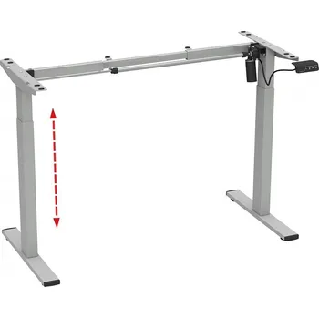 Psací stůl Vcm Rám psacího stolu E-Lona, stříbrný