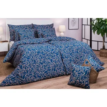 Povlečení Krepové povlečení - Sorat tmavě modrý - hot. kapsa