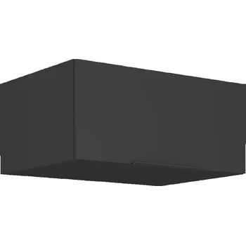 Kuchyňská skříňka SIENA | horní skříňka 80 NAGU-36 1F výklopná | 80 cm | HLUBOKÁ | černá