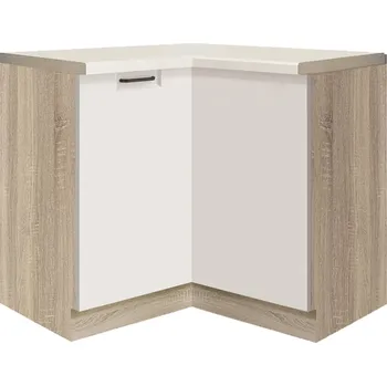 Kuchyňská skříňka FAVORIT w | dolní skříňka FW-16D rohová | 90x90 cm | bílá lesk | VÝBĚR KORPUSU
