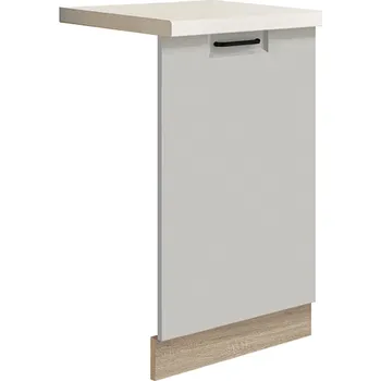 Kuchyňská skříňka FAVORIT s | dvířka na myčku FL-ZM 45 | 45x82 | šedá lesk