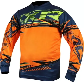 Moto dres Dětský motokrosový dres na motorku XRC MX Pablo Youth jersey blue/orange