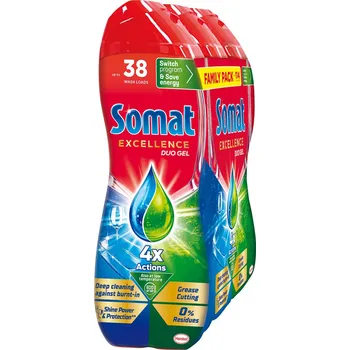 Gel do myčky Somat Somat Excellence Anti-Grease gel do myčky nádobí (4×0,513 l)