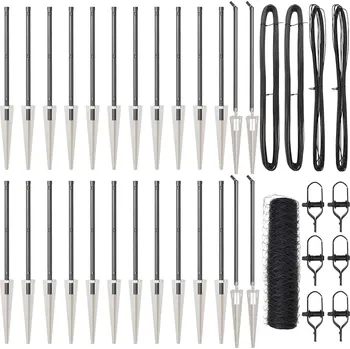 Plot Plot s příspěvky Šedá 1 x 50 m Ocel potažená PVC Šedá3353273