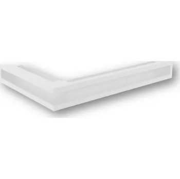 Větrací mřížka Nordflam krbová mřížka AERO levá 58x38x9cm - bílá