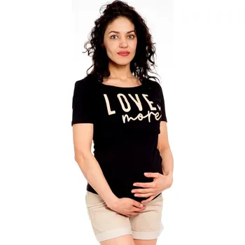 Těhotenské šaty Be MaaMaa Těhotenské kraťasy Jeans - béžové, vel. XS Velikost oblečení: XS (32-34)