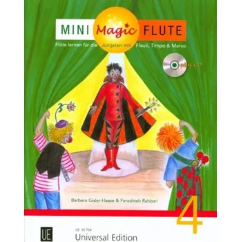 Barbara Gisler-Haase: Mini Magic Flute 4 (noty na příčnou flétnu)(+audio)