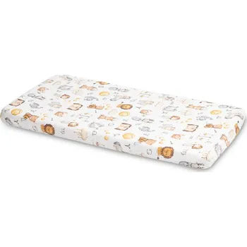 Prostěradlo Sensillo Prostěradlo do postýlky 60x120, Hvězdná zvířátka Rozměry: 120x60