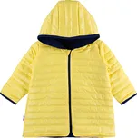 EEVI Dětská přechodová, prošívaná bunda s kapucí - žlutá Velikost koj oblečení: 116 (5-6r)