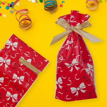 Žertovný předmět Dárkové sáčky s mašlí 10 ks - M