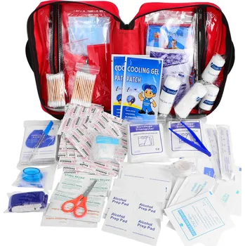 Lékárnička LÉKÁRNIČKA 1 SADA PŘENOSNÁ NOUZOVÁ LÉKÁRNIČKA PRO DOMÁCÍ AUTEM CESTY
