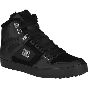Pánská zimní obuv boty DC Pure High -Top WC WNT - 3BK/Black/Black/Black 44