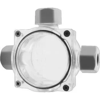 Elektroinstalační krabice Krabice vodotěsná, průhledná 3xGP11