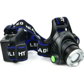 Sport Čelovka nabíjecí CREE XM-L T6 LED 1000 lm – GEKO, , ,