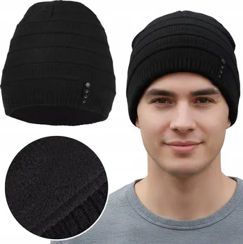 Čepice Moraj zimní čepice beanie černá, univerzální velikost