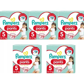 Plenkové kalhoty Plenkové Kalhotky Pampers Premium Protection velikost 5 143 ks