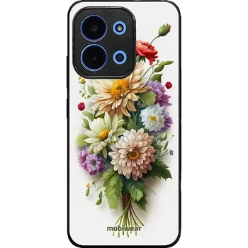 Pouzdro na mobilní telefon Lesklý kryt Mobiwear Glossy - Xiaomi Poco C85 - G016G Luční kytice (Prémiové lesklé pouzdro, obal, kryt Mobiwear Glossy na mobil Xiaomi Poco C85 - G016G Luční kytice, materiál Plast + TPU silikon - krytí po všech stranách, neošoupatelný potisk, tenké)