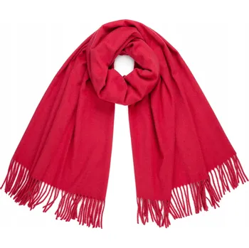 Šála Art of Polo šála červená 200 cm - dámská